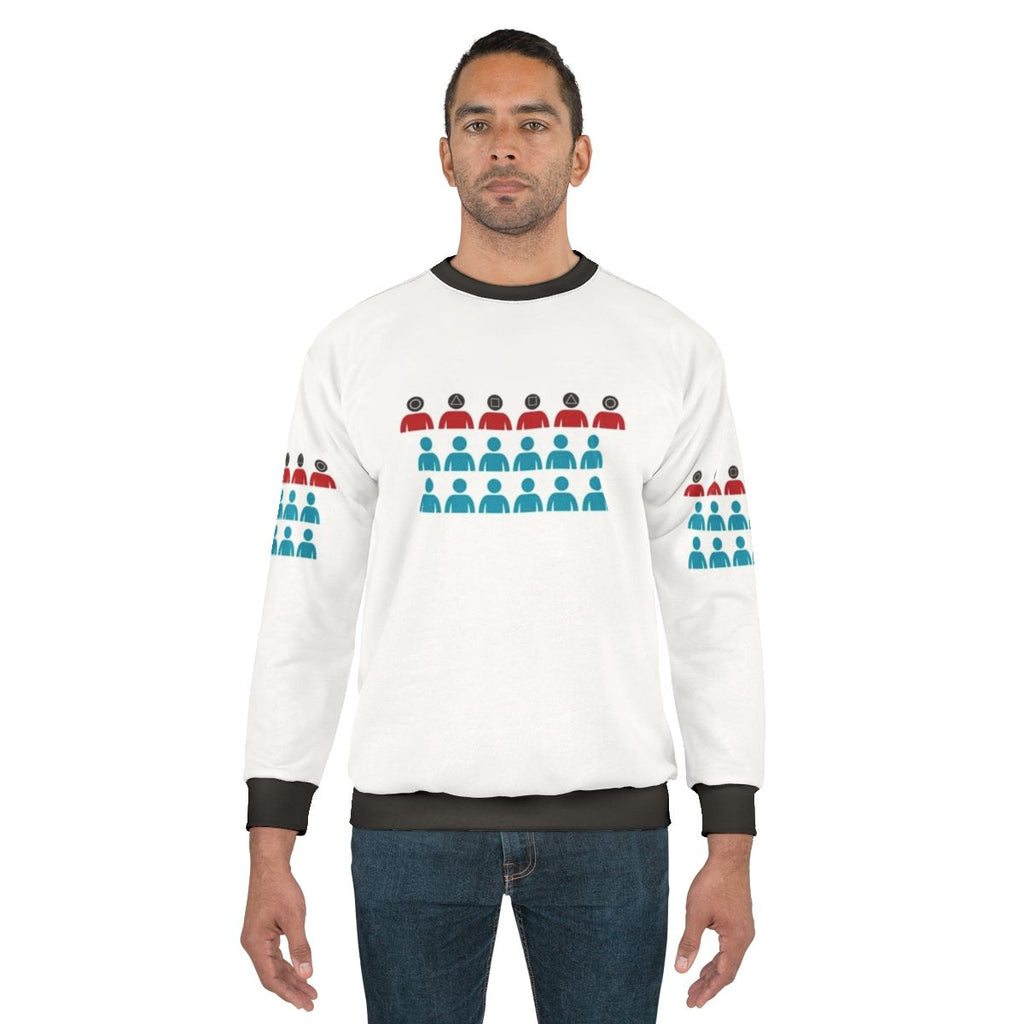 Squid Game Players Inspired Shorter Sweatshirt