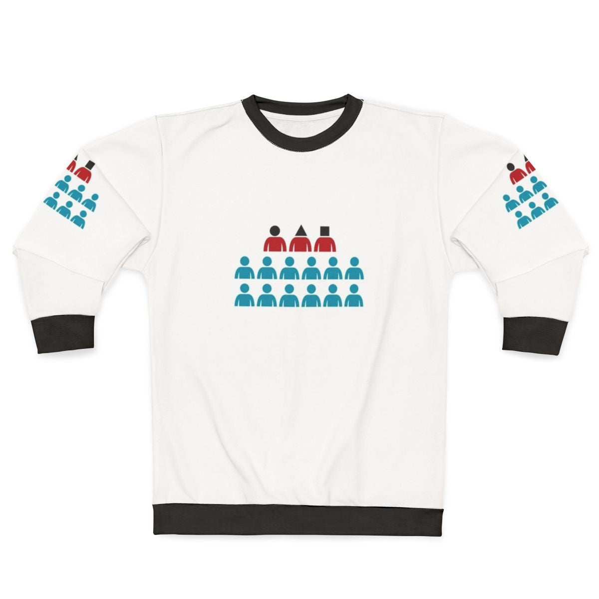 Squid Game Players Top 3 Design Sweatshirt