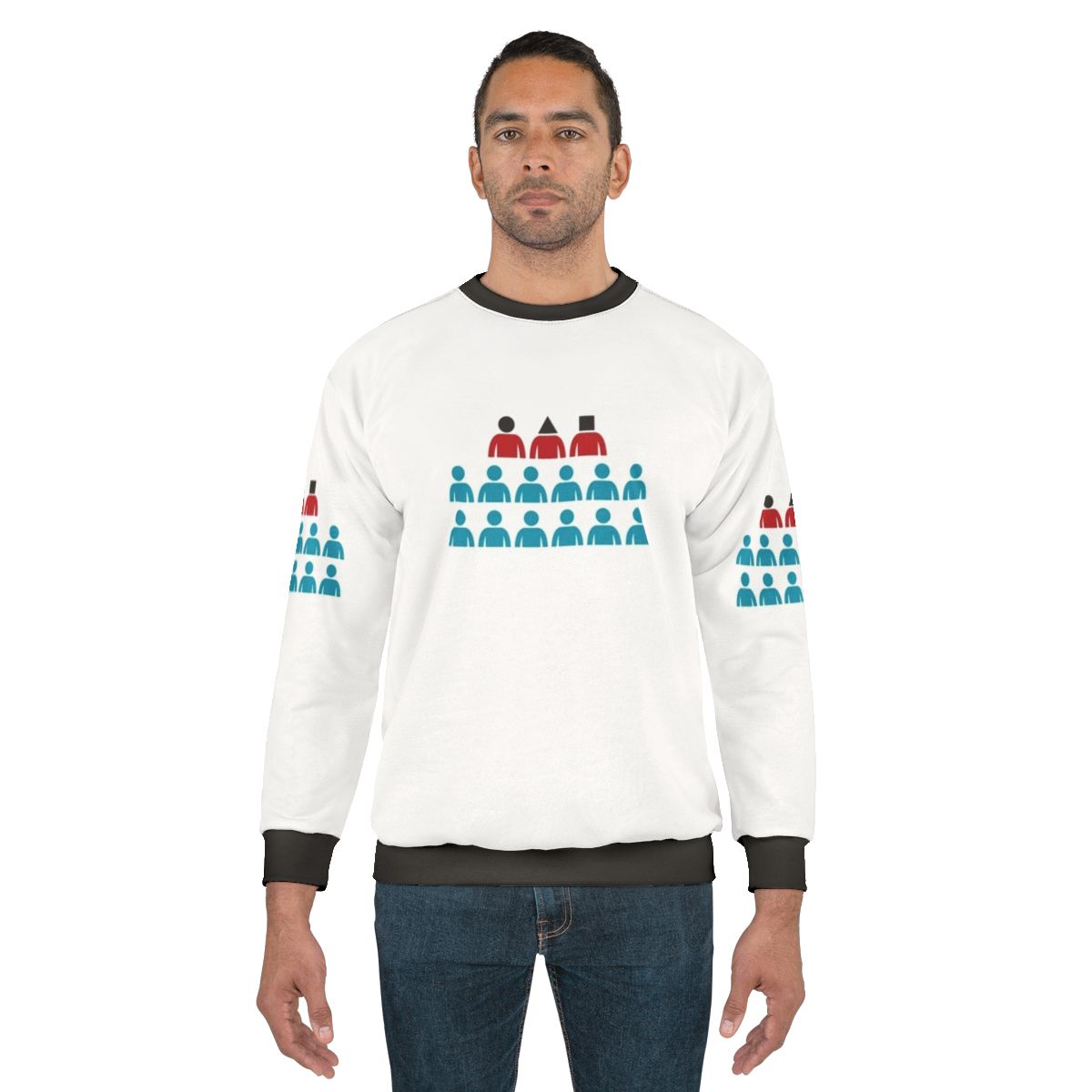 Squid Game Players Top 3 Design Sweatshirt
