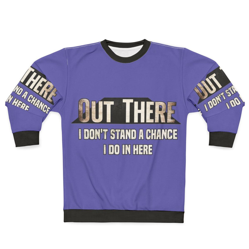 Squid Game Quotes Sweatshirt featuring Squid Game characters and quotes