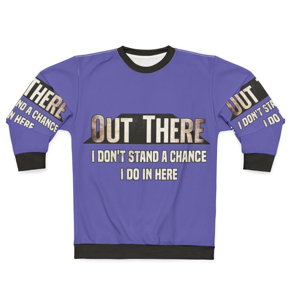 Squid Game Quotes Sweatshirt featuring Squid Game characters and quotes