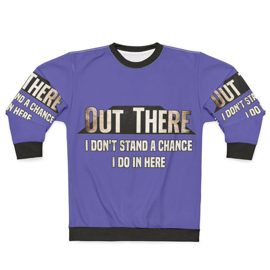 Squid Game Quotes Sweatshirt featuring Squid Game characters and quotes