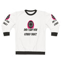 Squid Game Staff Sweatshirt with Square Mask Design