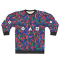 Squid Game Survival Pattern Sweatshirt featuring iconic game design