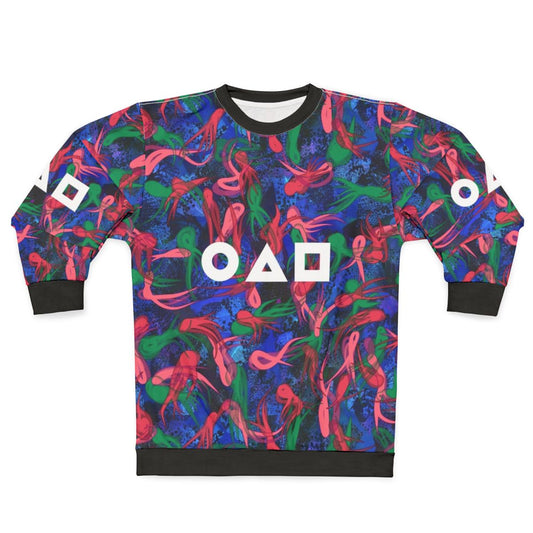 Squid Game Survival Pattern Sweatshirt