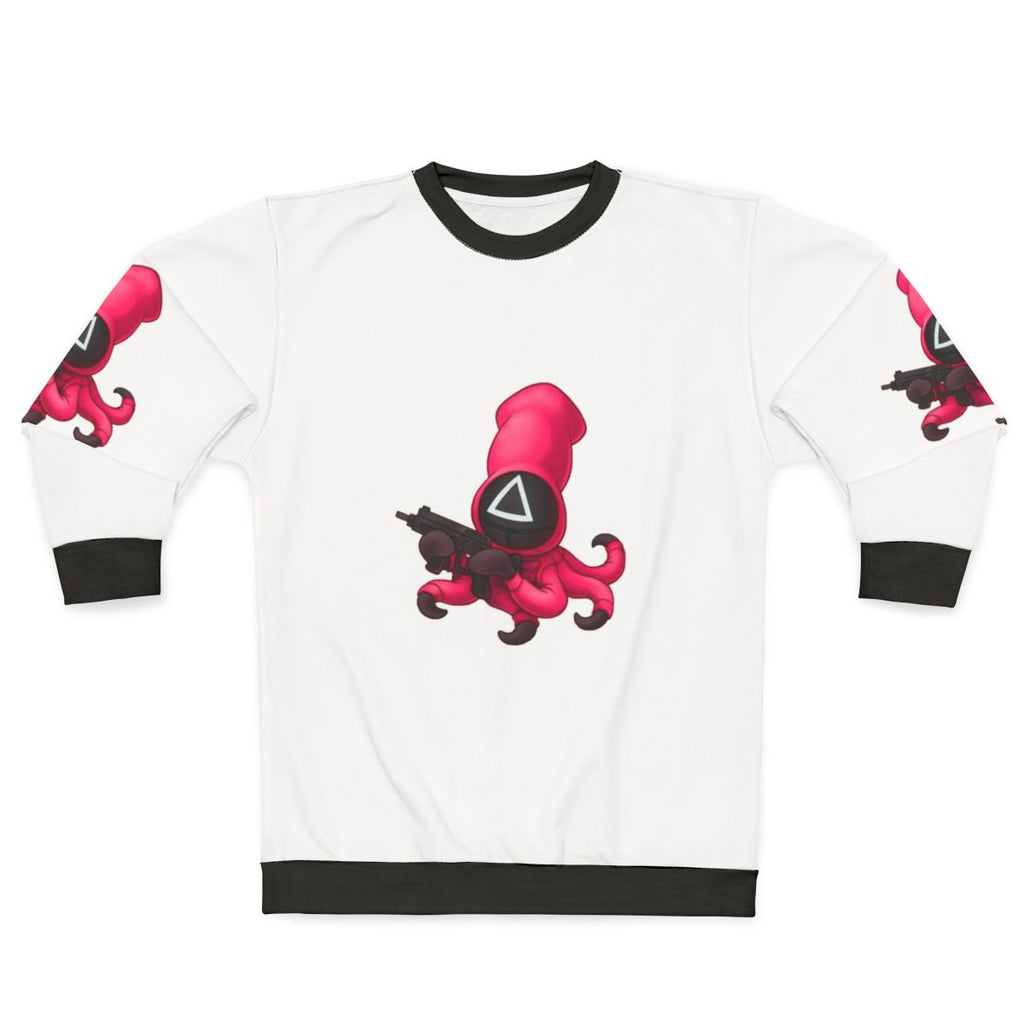 Squid Game Sweatshirt with Iconic Symbols
