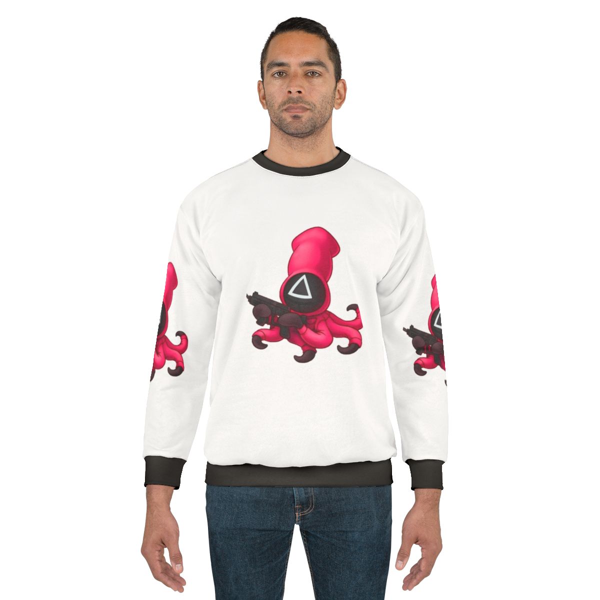 Squid Game Sweatshirt with Iconic Symbols