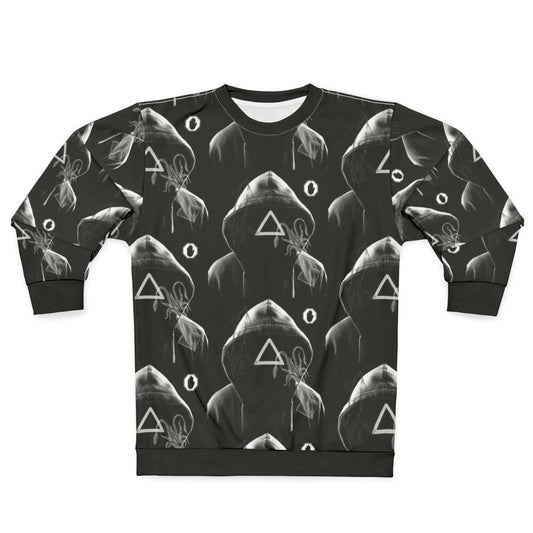 Squid Game Triangle Masked Soldier Sweatshirt
