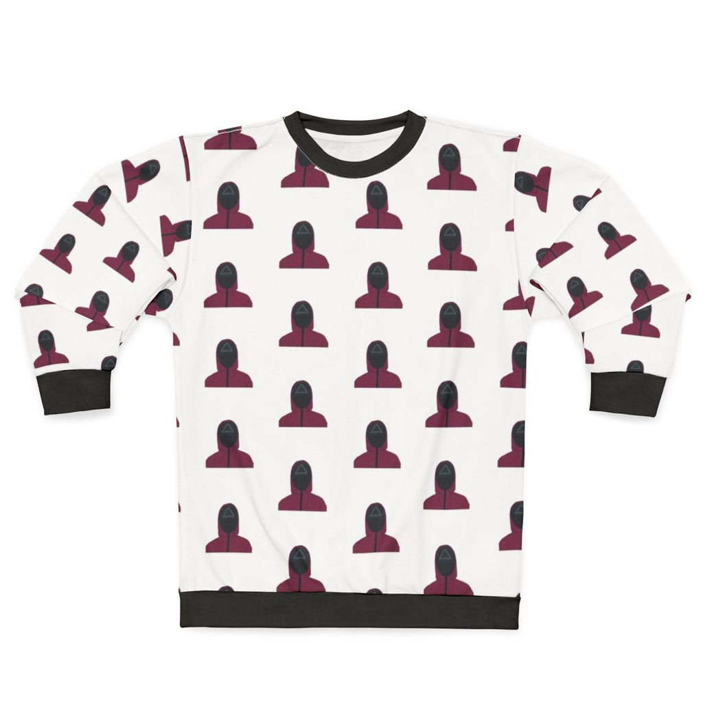 Squid Game Workers Sweatshirt with Triangle Emblem