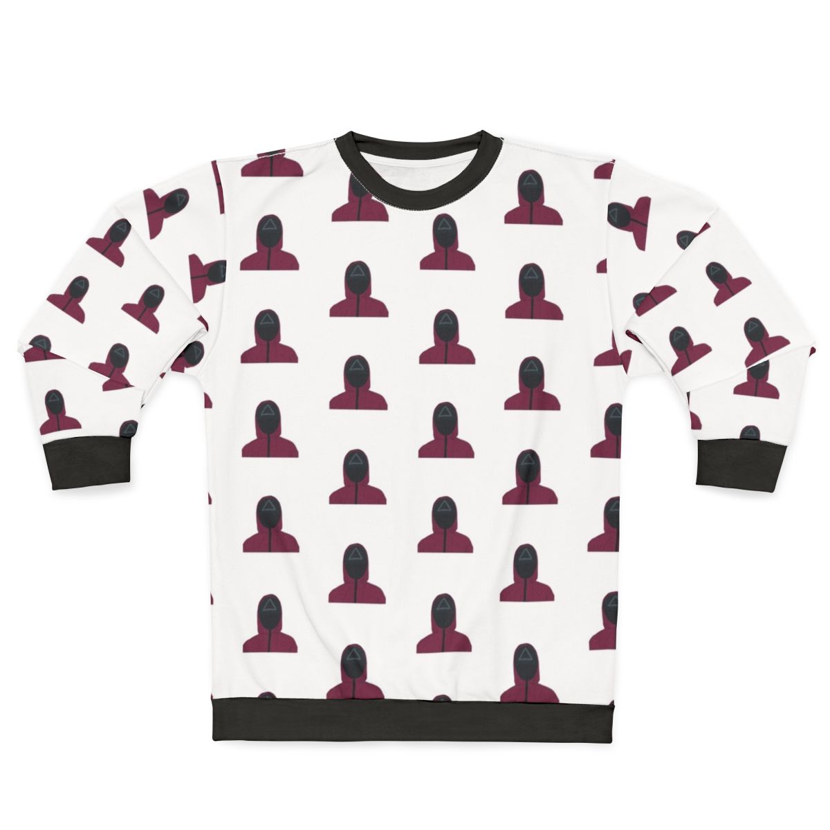 Squid Game Workers Sweatshirt with Triangle Emblem