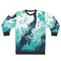 Squid Splash Ocean Sweatshirt with Vibrant Undersea Design