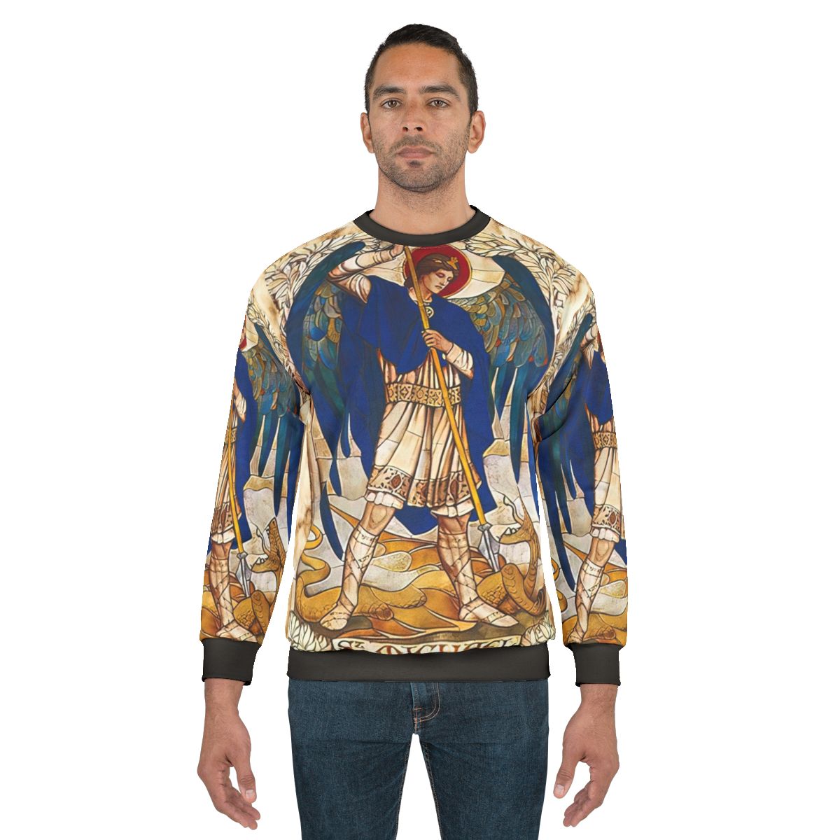 St Michael the Archangel Catholic Saint Sweatshirt