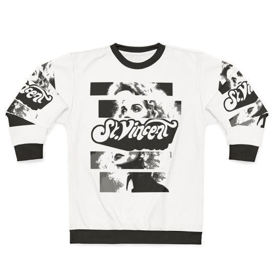 St Vincent Sweatshirt Featuring Annie Clark's Indie Pop Music Style