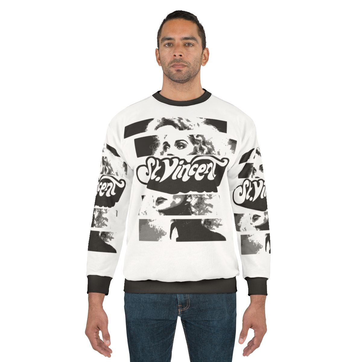 St Vincent Sweatshirt Featuring Annie Clark's Indie Pop Music Style