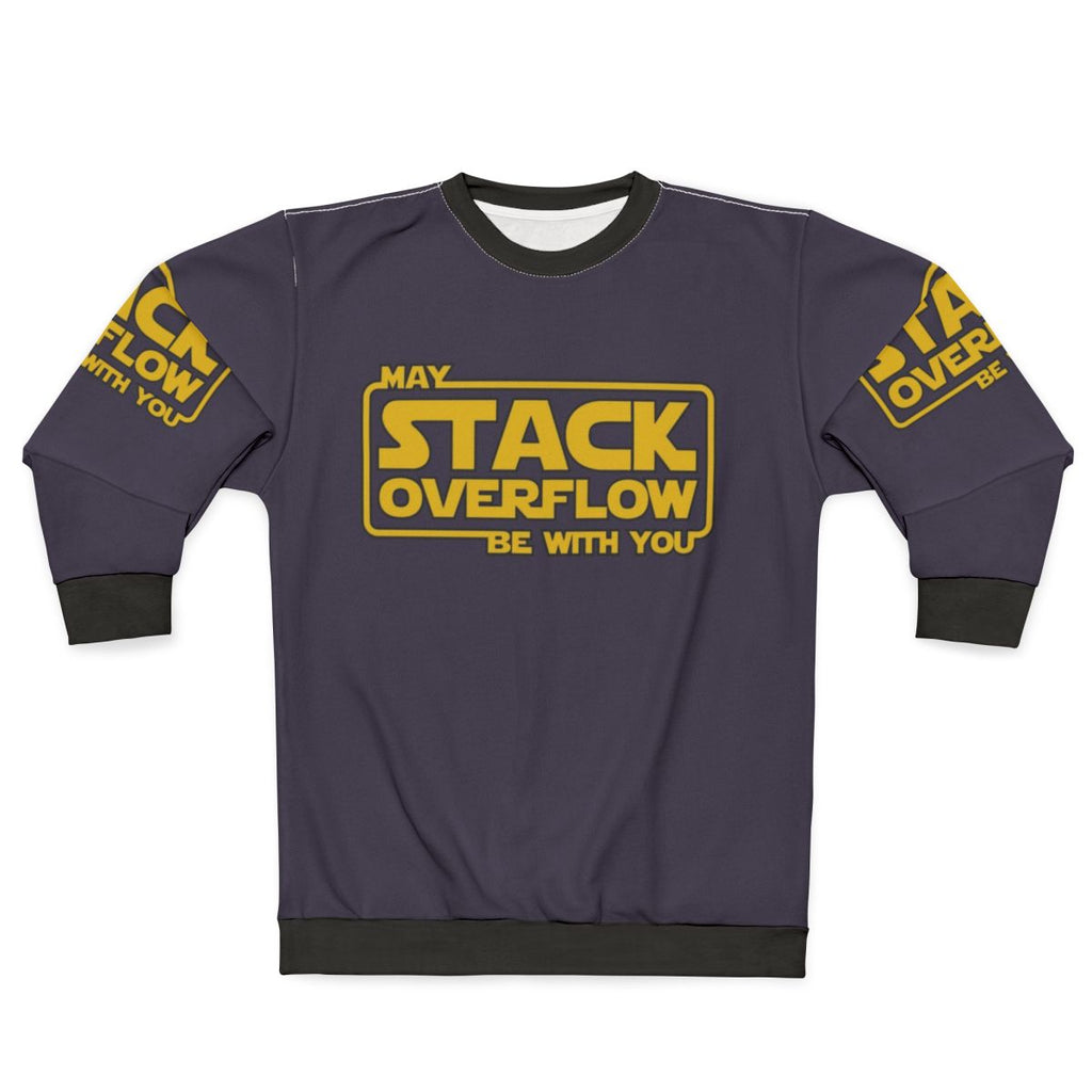 Stack Overflow Programmer Sweatshirt - Funny Tech and Coding Gift