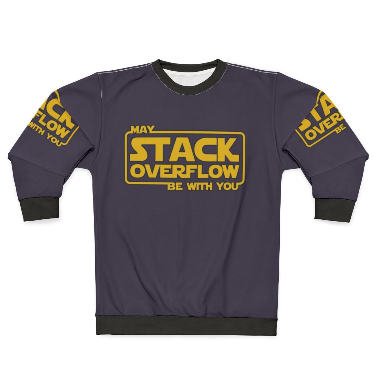 Stack Overflow Programmer Sweatshirt - Funny Tech and Coding Gift