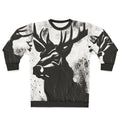 Stag Sweatshirt with Mythical Deer Graphic