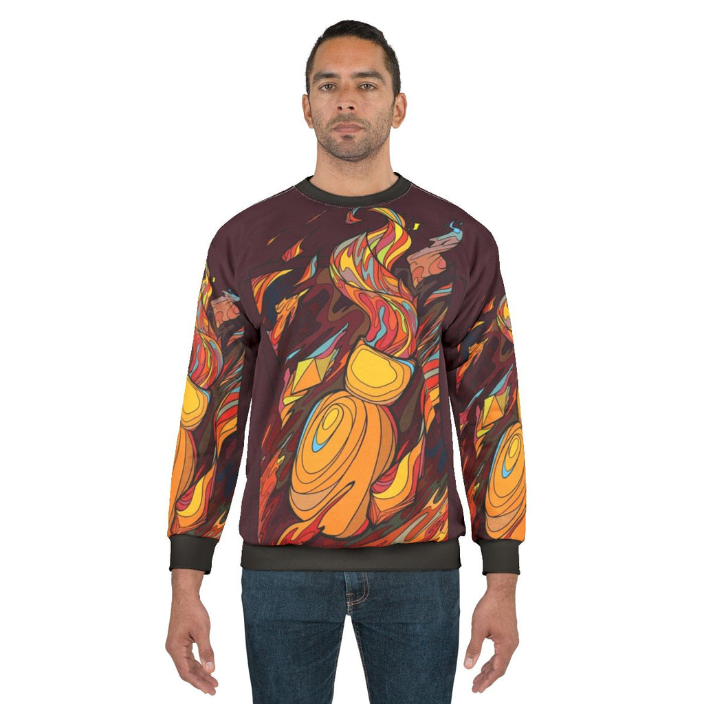 Dark Souls Stained Glass Flask Of Embers Sweatshirt