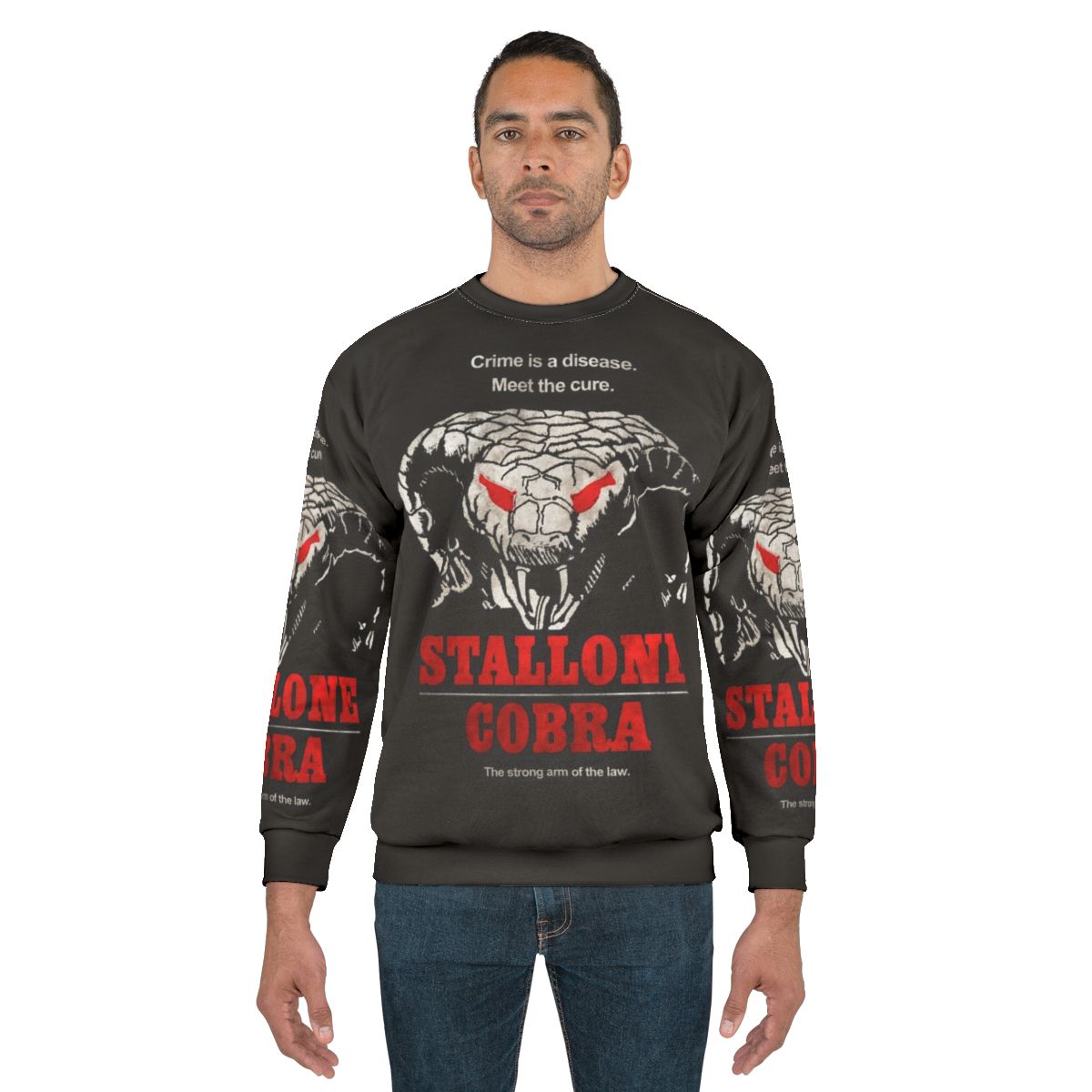 Stallone Cobra 80s Retro Sweatshirt