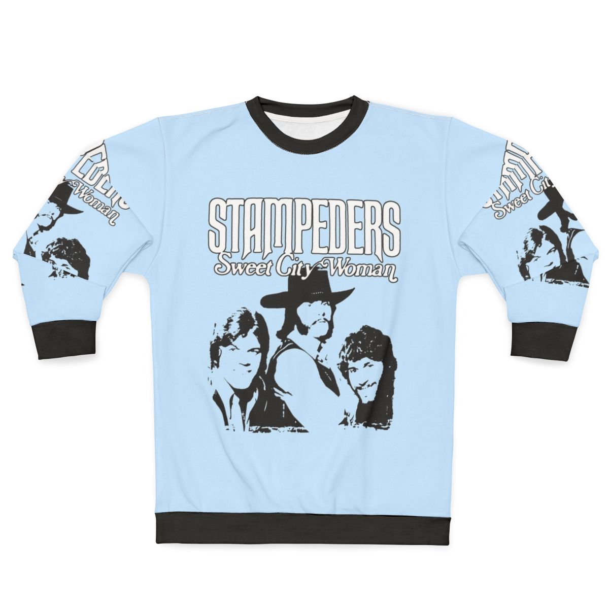 Retro Stampeders "Sweet City Woman" 70s Music Sweatshirt