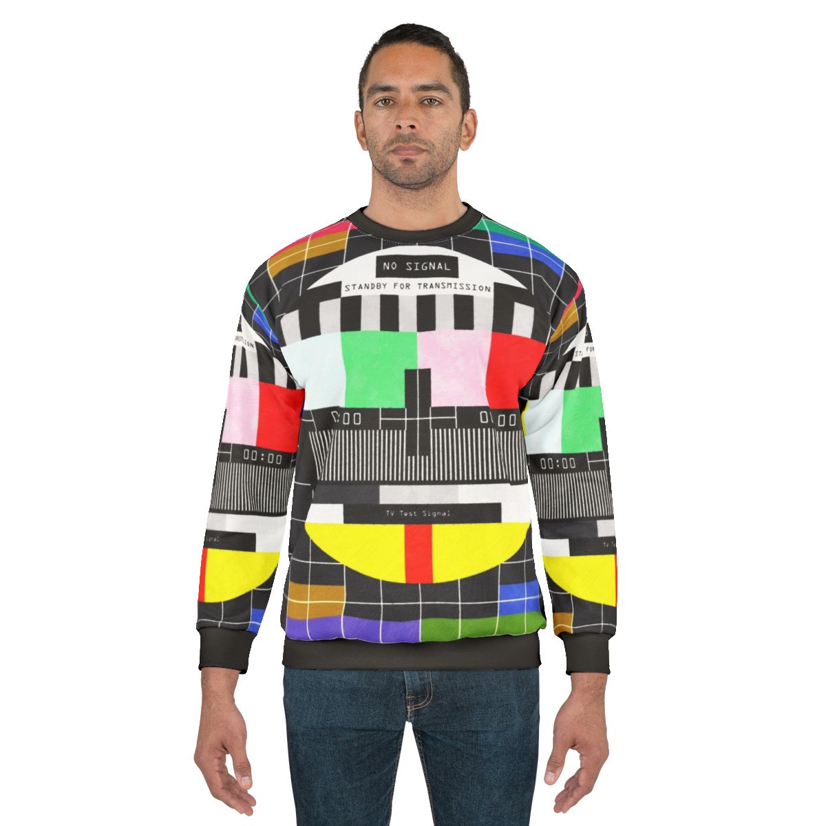 Standby for Transmission Graphic Design Sweatshirt