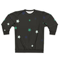 Cosmic Star Pattern Sweatshirt