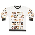 Star Trek Alphabet Sweatshirt 2 featuring the iconic Star Trek logo and alphabet