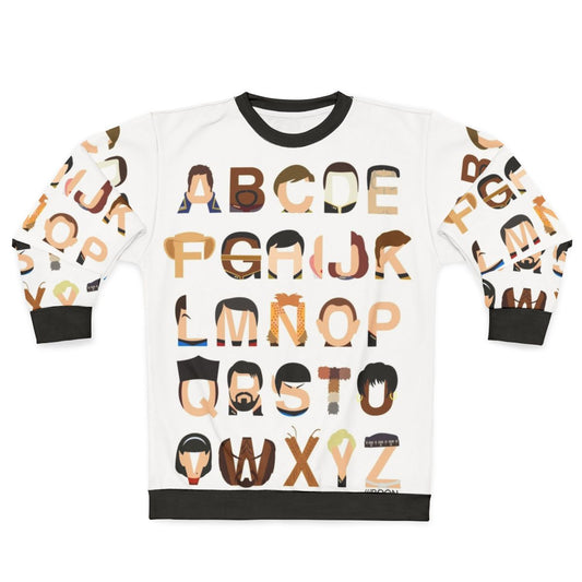 Star Trek Alphabet Graphic Sweatshirt