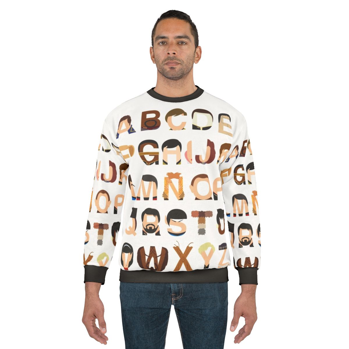 Star Trek Alphabet Graphic Sweatshirt