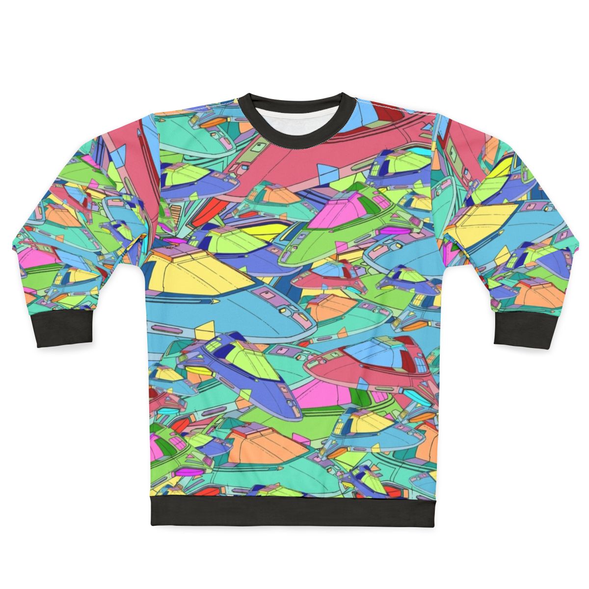 Star Trek Delta Flyer Spaceship Voyager Sci-Fi Sweatshirt