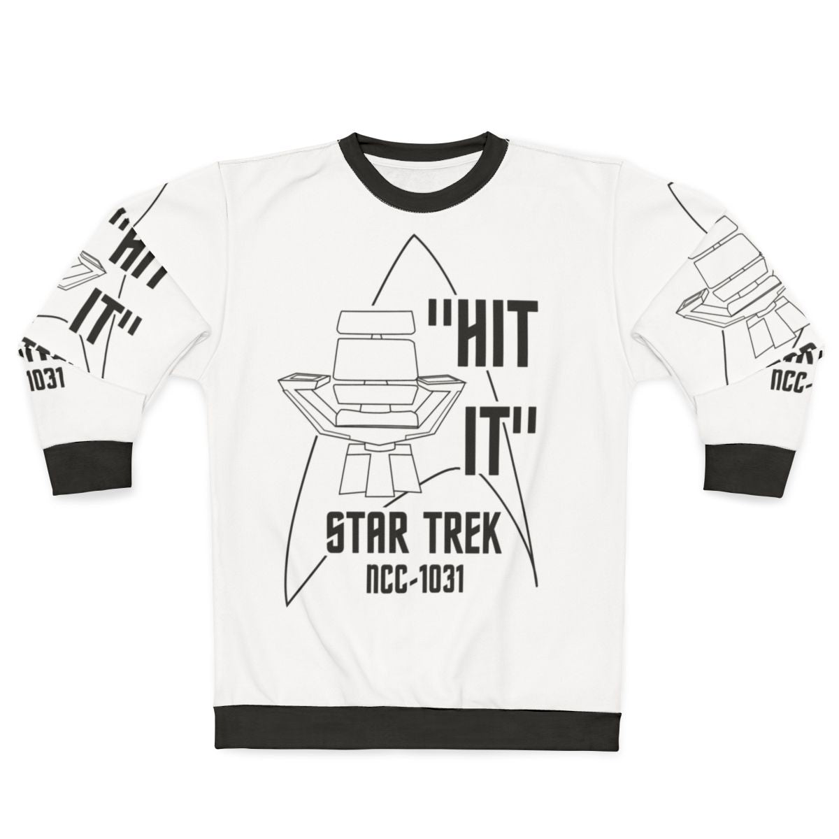 Star Trek Discovery Captain Christopher Pike Sweatshirt