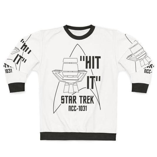 Star Trek Discovery Captain Christopher Pike Sweatshirt