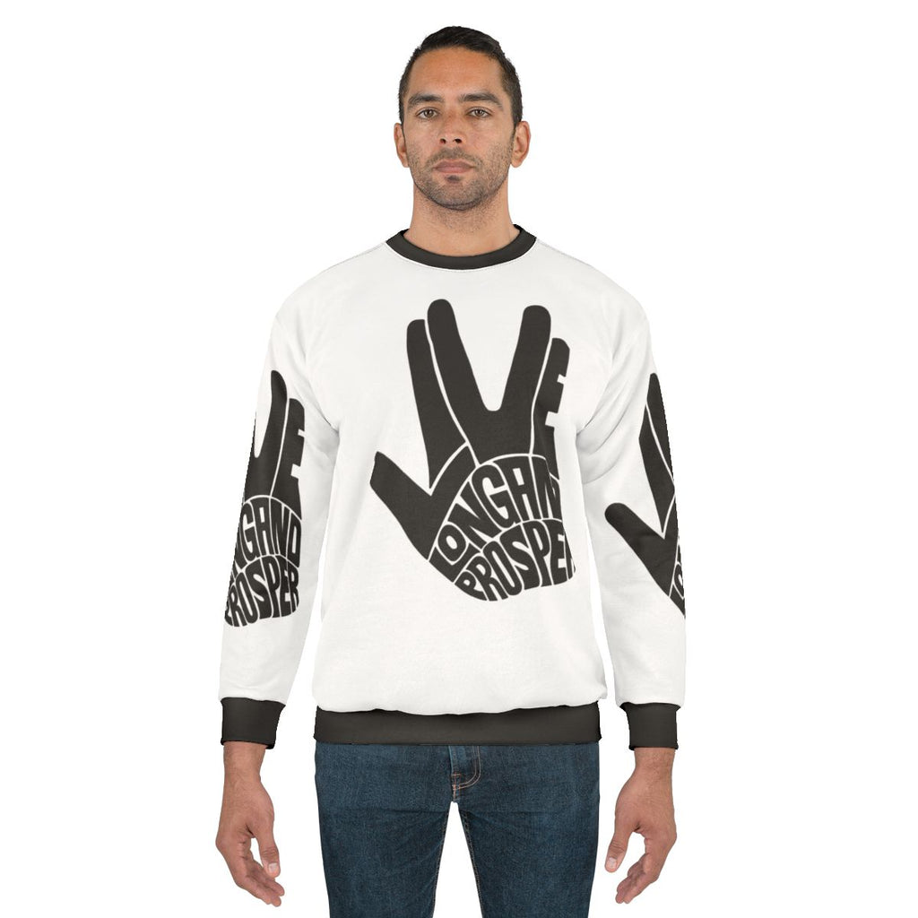 Star Trek Live Long and Prosper Sci-Fi Sweatshirt