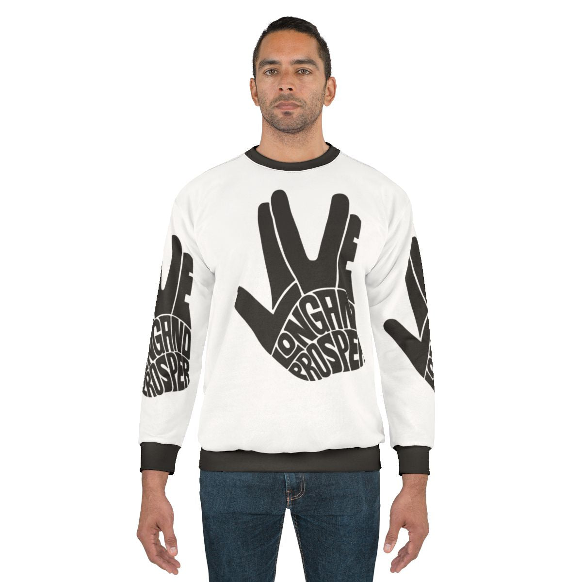 Star Trek Live Long and Prosper Sci-Fi Sweatshirt