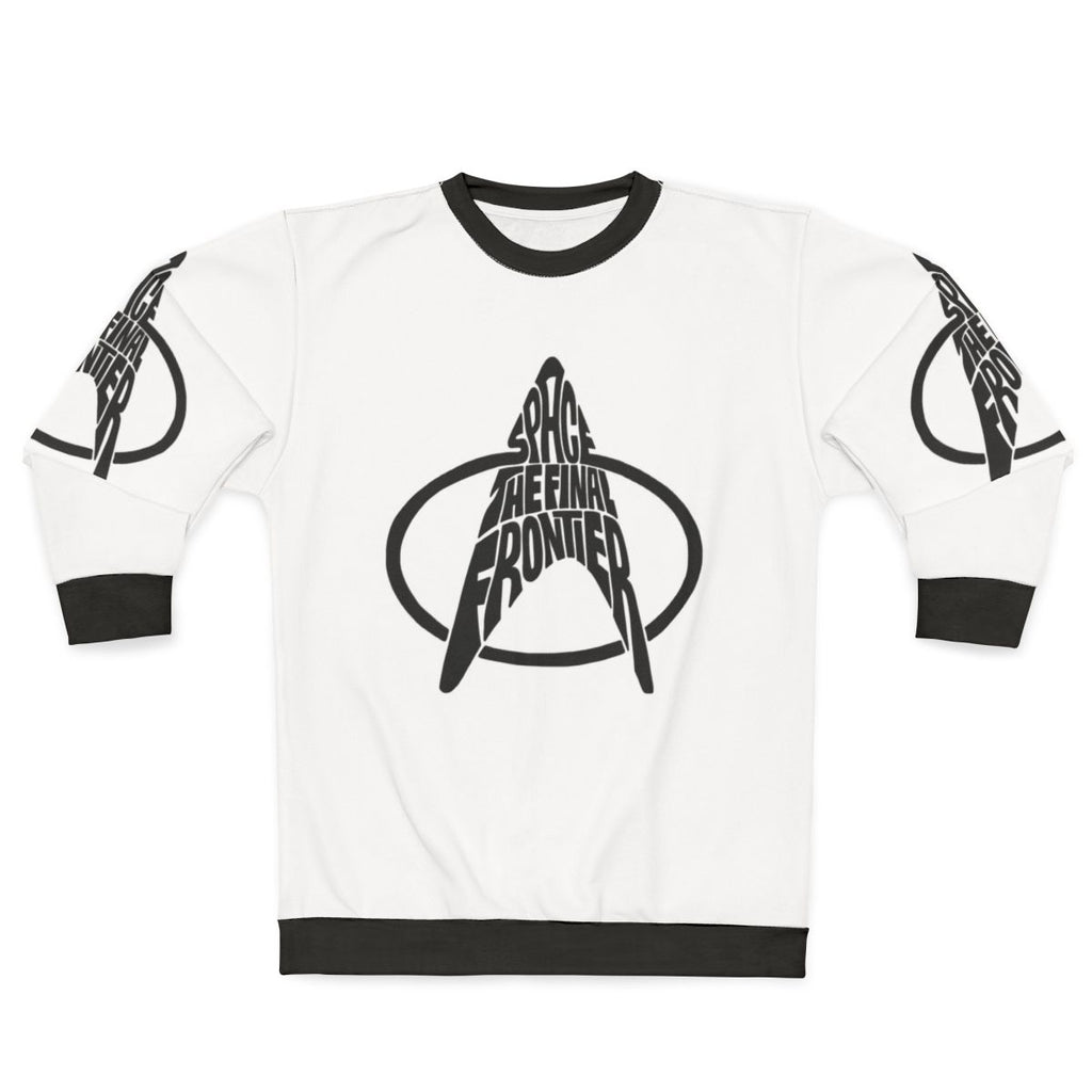 Star Trek Space The Final Frontier Sci-Fi Sweatshirt