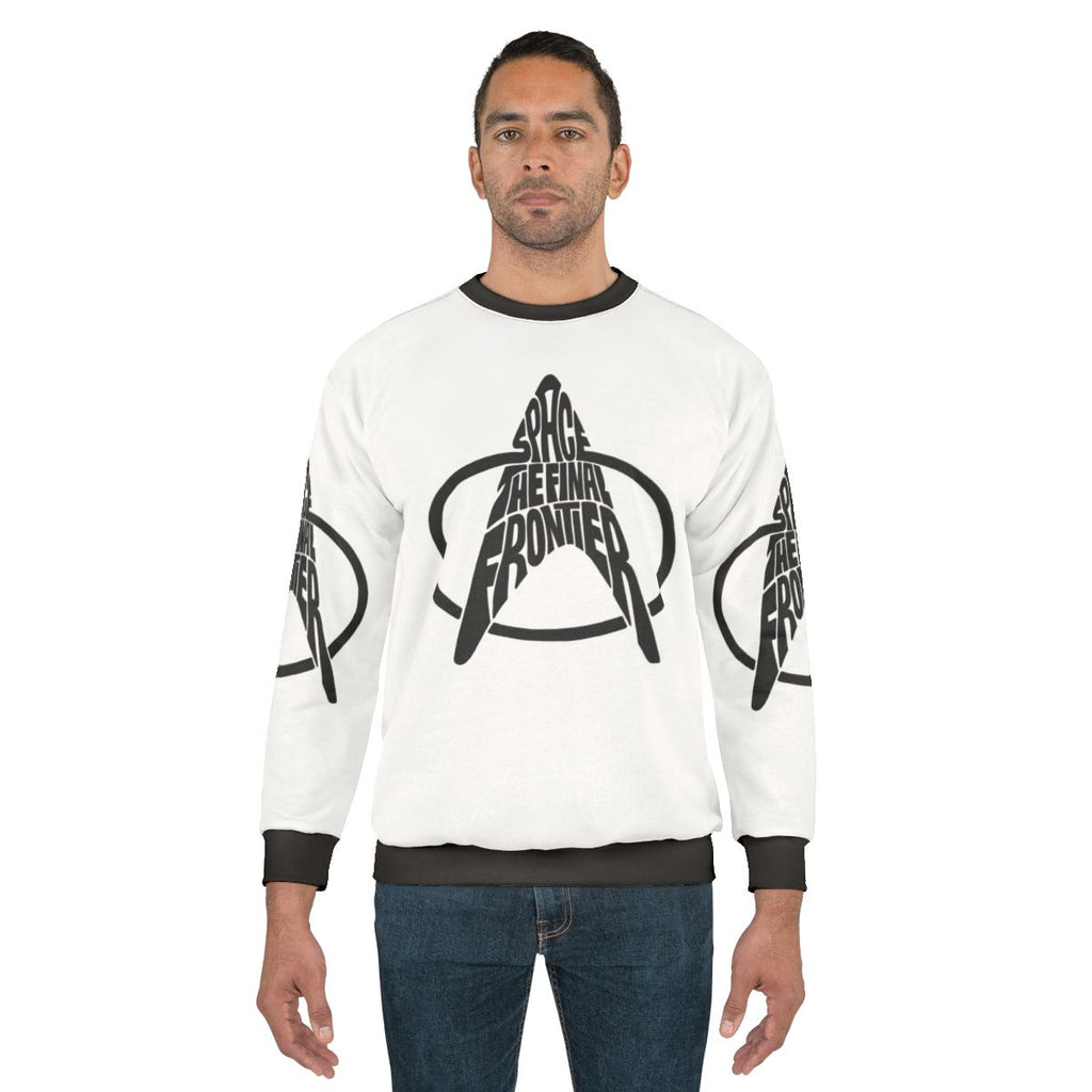 Star Trek Space The Final Frontier Sci-Fi Sweatshirt