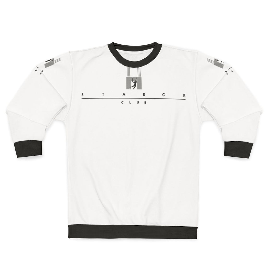 Retro Starck Club 80s White Sweatshirt