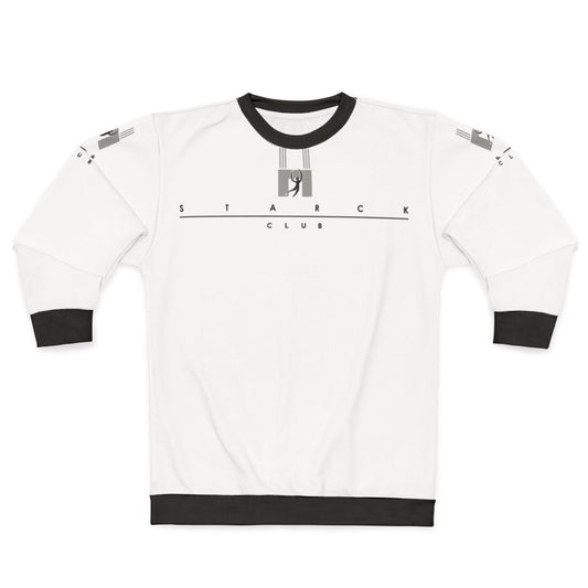 Retro Starck Club 80s White Sweatshirt