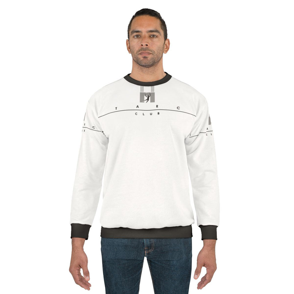 Retro Starck Club 80s White Sweatshirt