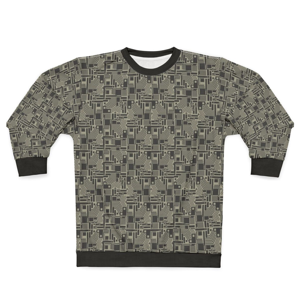 Retro-style Stardust Sweatshirt featuring David Bowie's iconic look