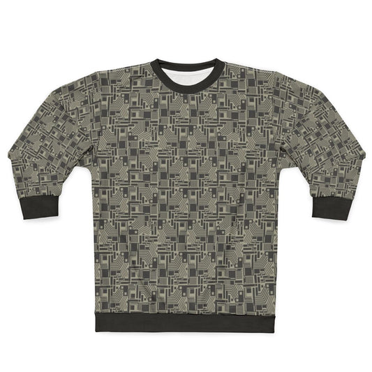 Retro-style Stardust Sweatshirt featuring David Bowie's iconic look
