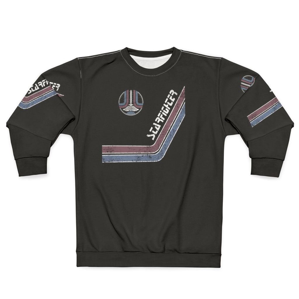 The Last Starfighter arcade cabinet sci-fi sweatshirt
