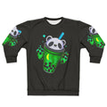 Kawaii panda bubble tea sweatshirt