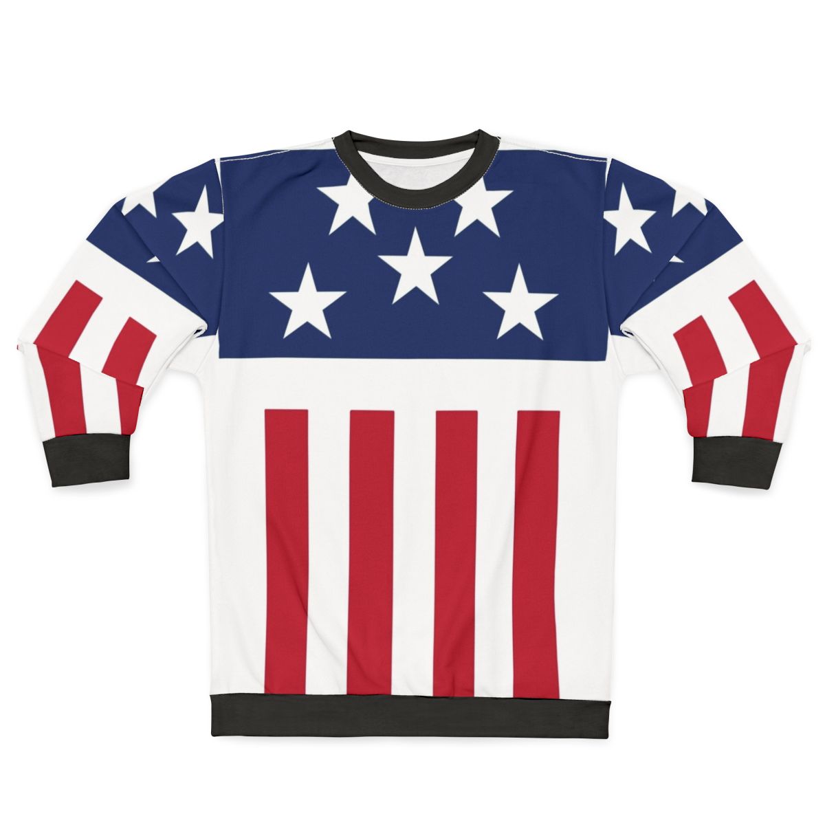 Stars and Stripes Firestarter Sweatshirt with The Prodigy Artwork