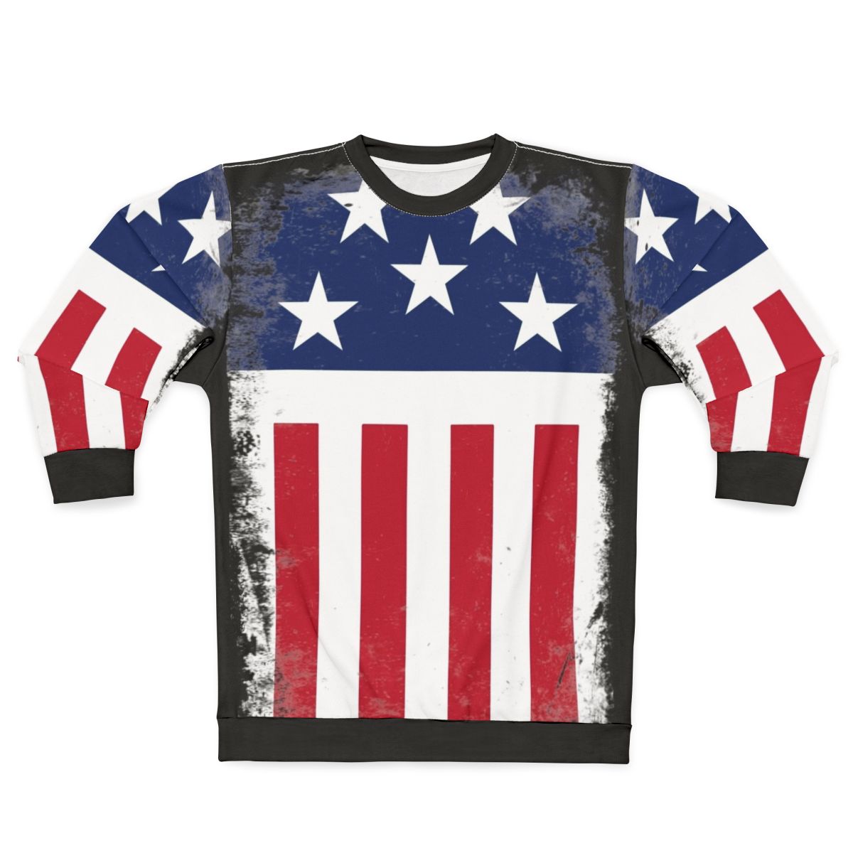 Patriotic stars and stripes firestarter sweatshirt