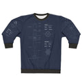 Starship SpaceX Blueprint Sweatshirt