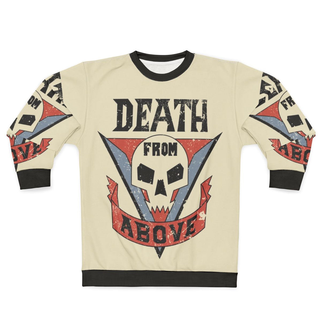 Starship Troopers "Death From Above" sci-fi sweatshirt