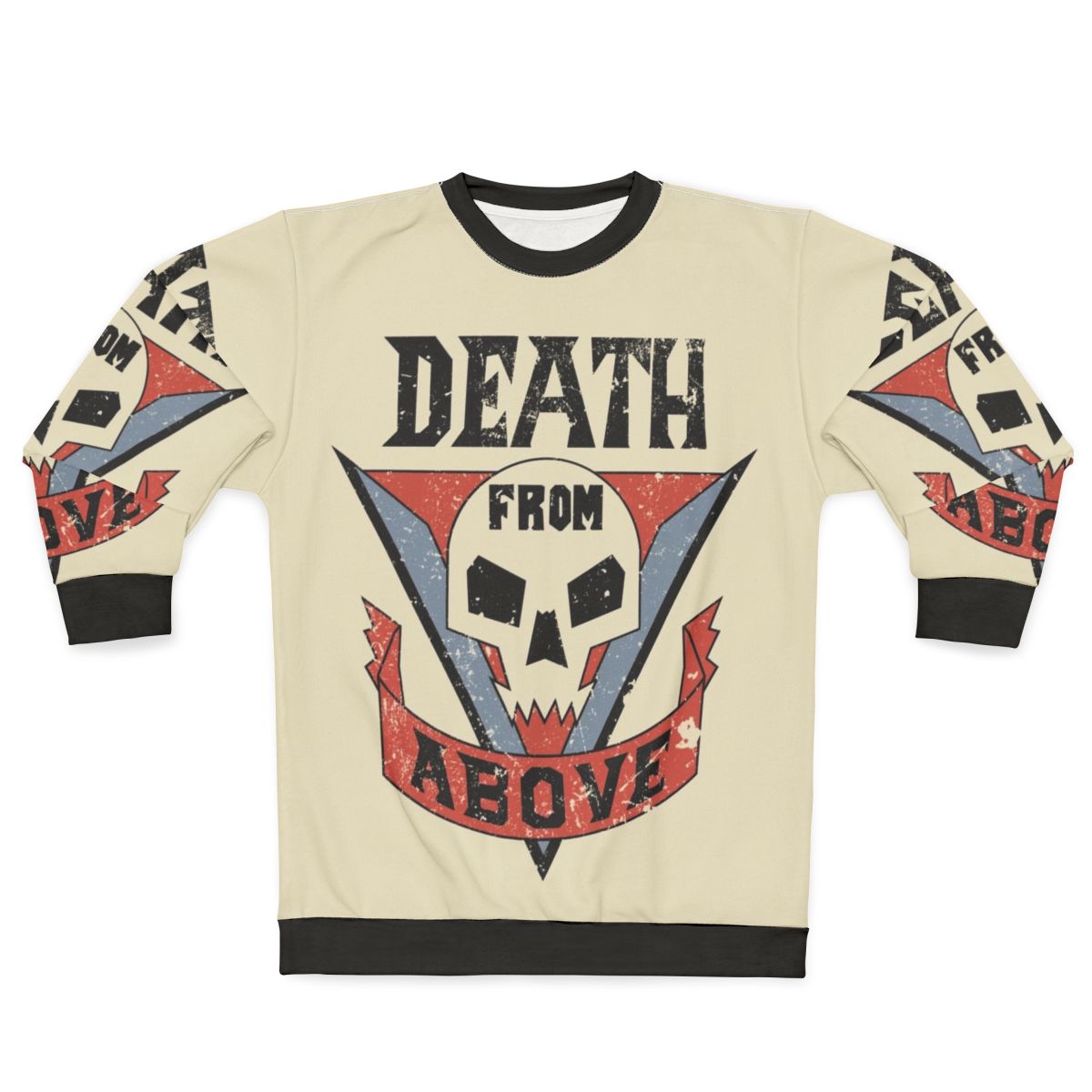 Starship Troopers "Death From Above" sci-fi sweatshirt