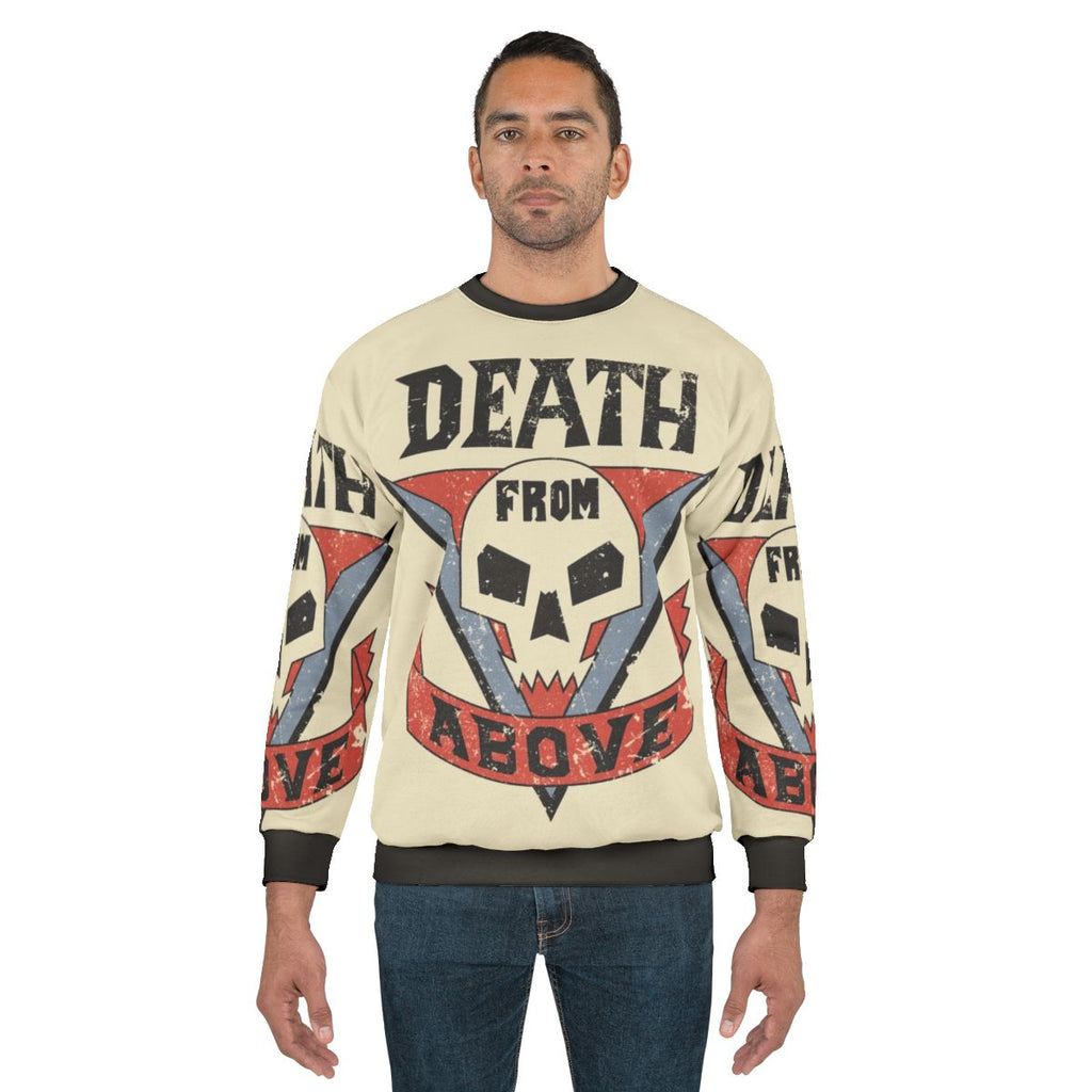 Starship Troopers "Death From Above" sci-fi sweatshirt