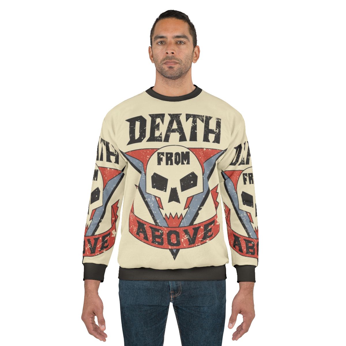Starship Troopers "Death From Above" sci-fi sweatshirt